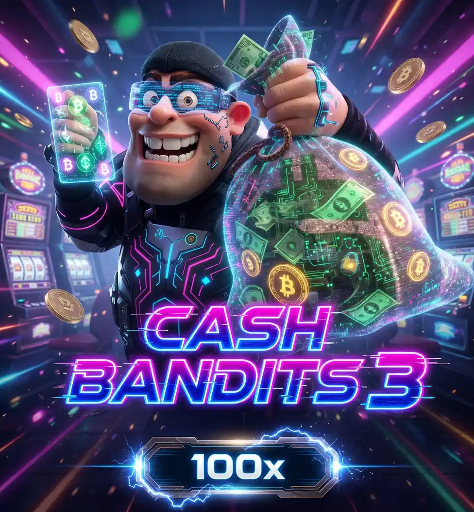 Cash Bandits 3 heist-themed online pokie