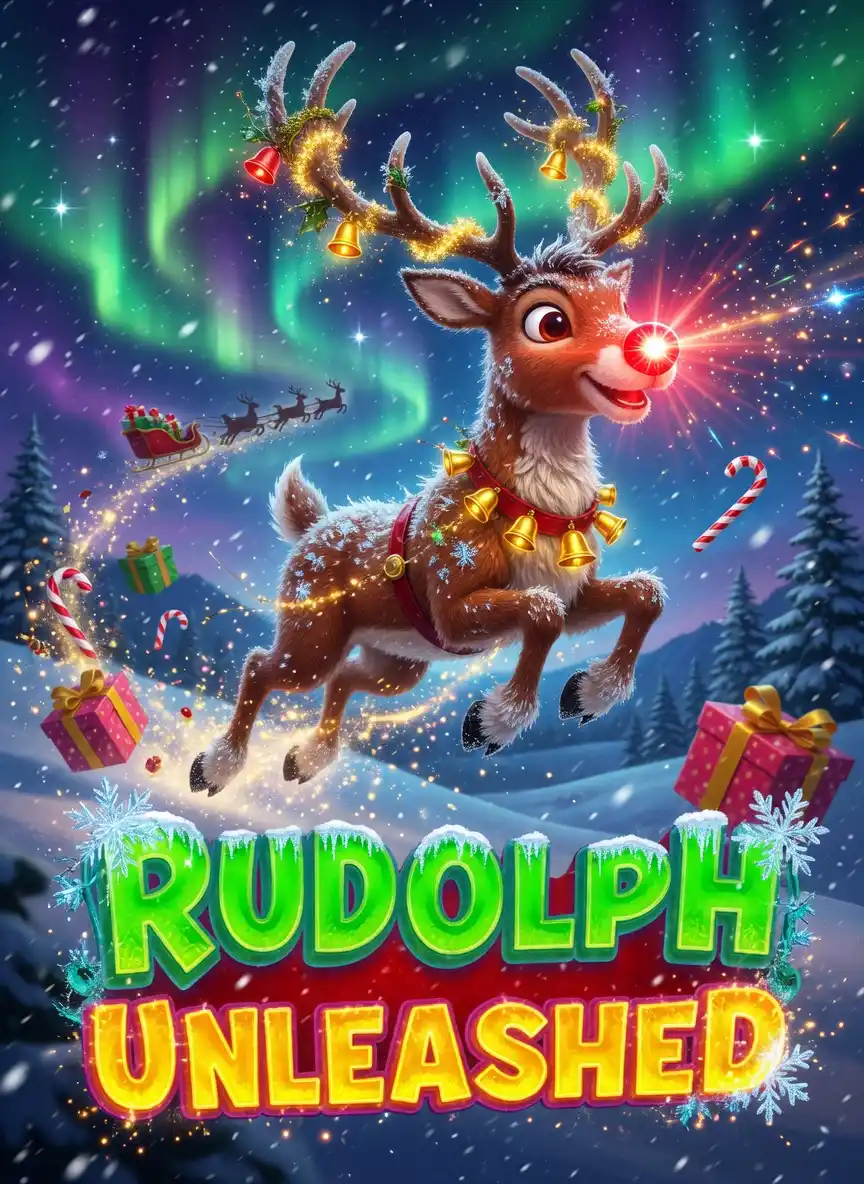 Rudolph Unleashed online pokies game